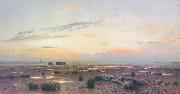 Isaac Levitan Marsh at evening oil painting picture wholesale